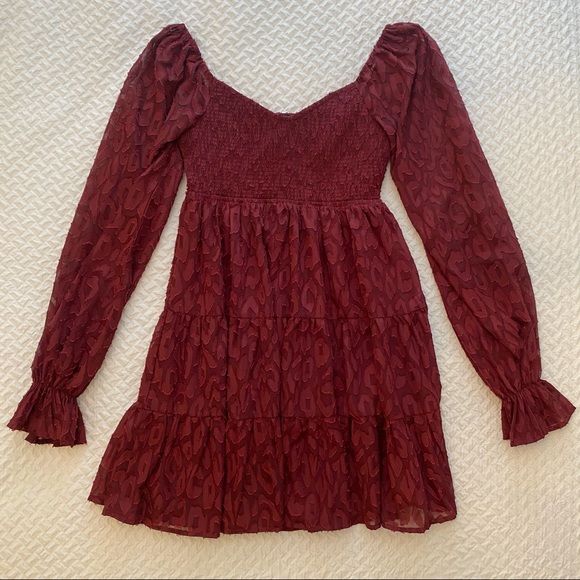 Vici Smocked Babydoll Dress - Size Small. - Picture 2 of 8